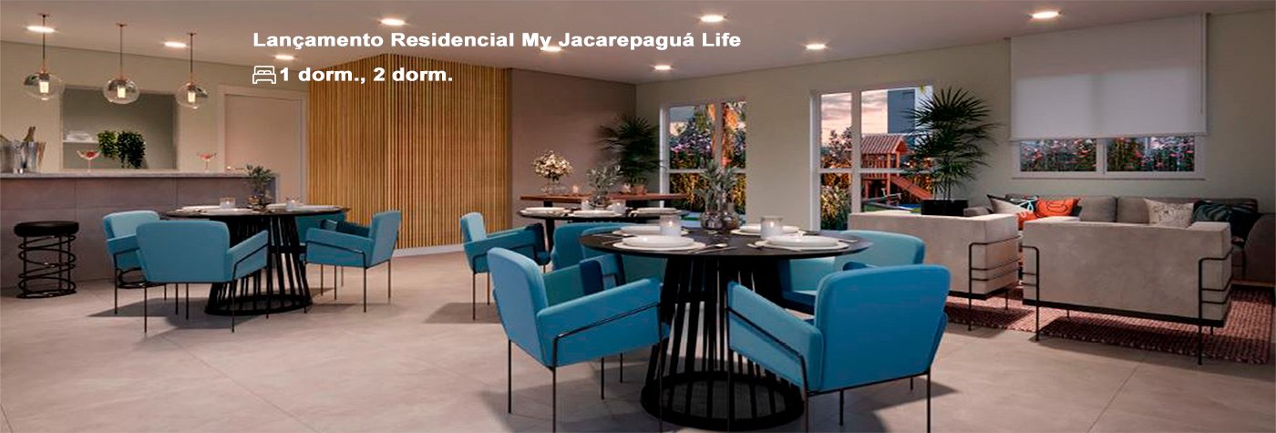 Apartamentos 1 e 2 quartos em Jacarepaguá